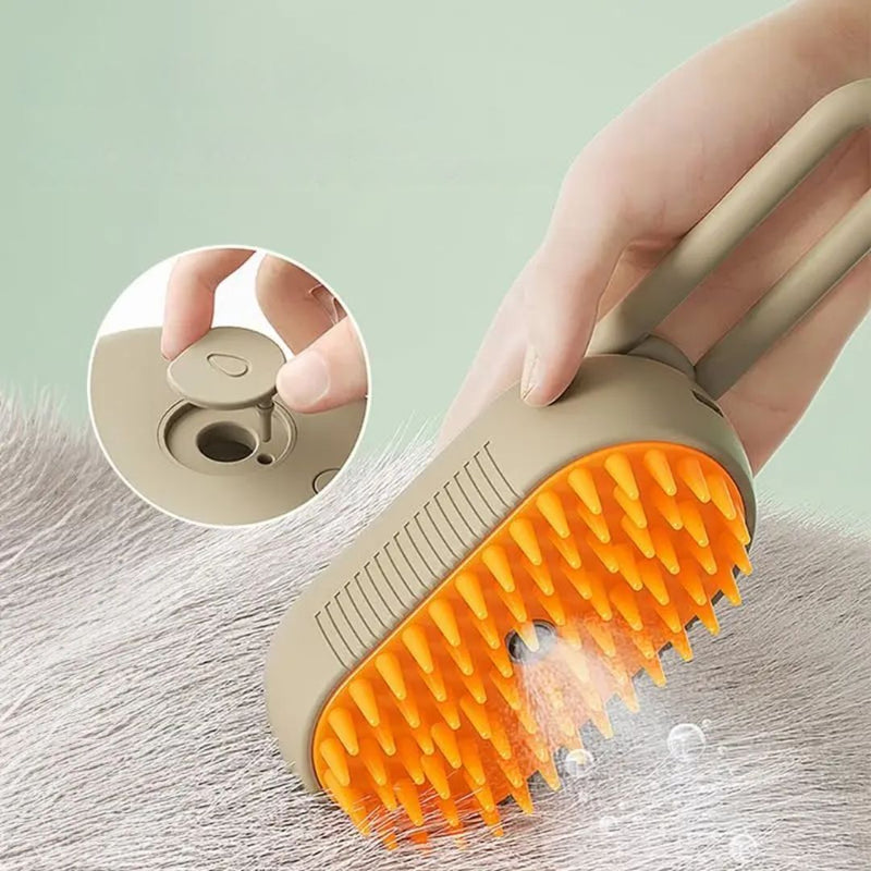 Escova Brush Pet Removedor De Pelos Para Pets 3 Em 1 (Frete Grátis Hoje)