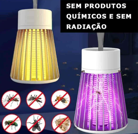 Lâmpada Mata Mosquitos Ultravioleta