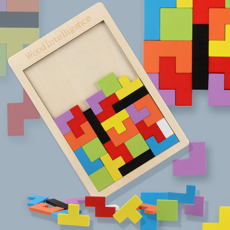 Tetris Manual para Crianças